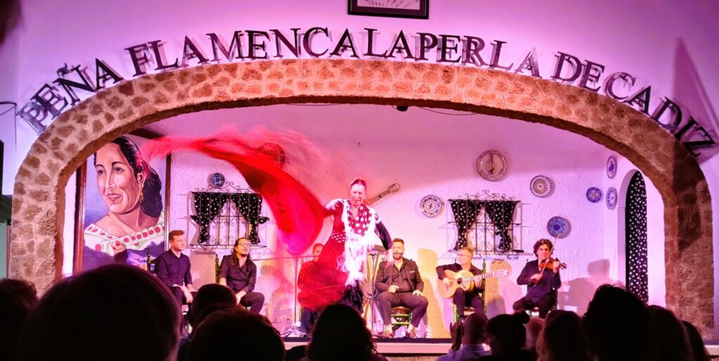 Flamenco, představení v Cádizu