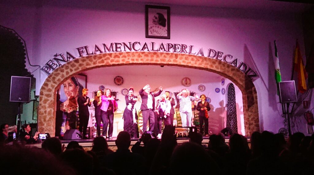 Flamenco, představení v Cádizu