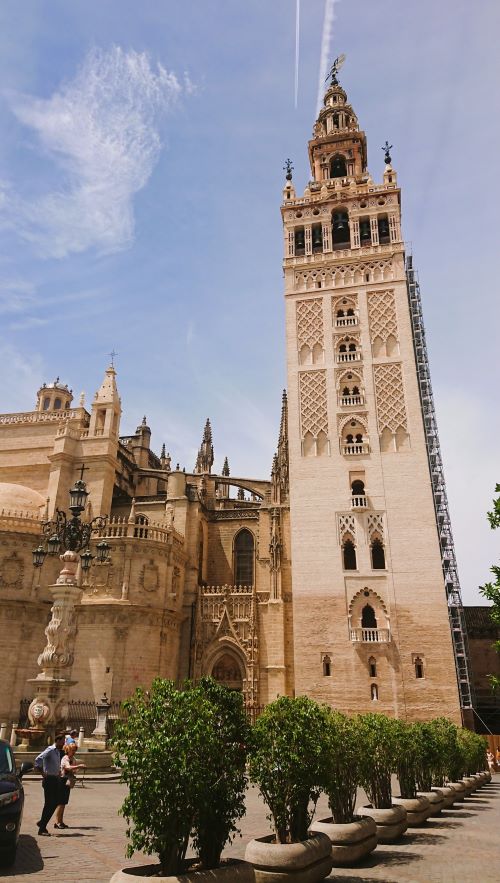 Sevilla: zvonice Giralda