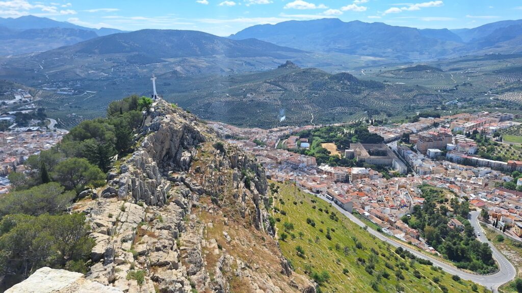 Jaén, pohled z hradu