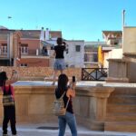 Cartagena: fotící turistky v Teatro Romano