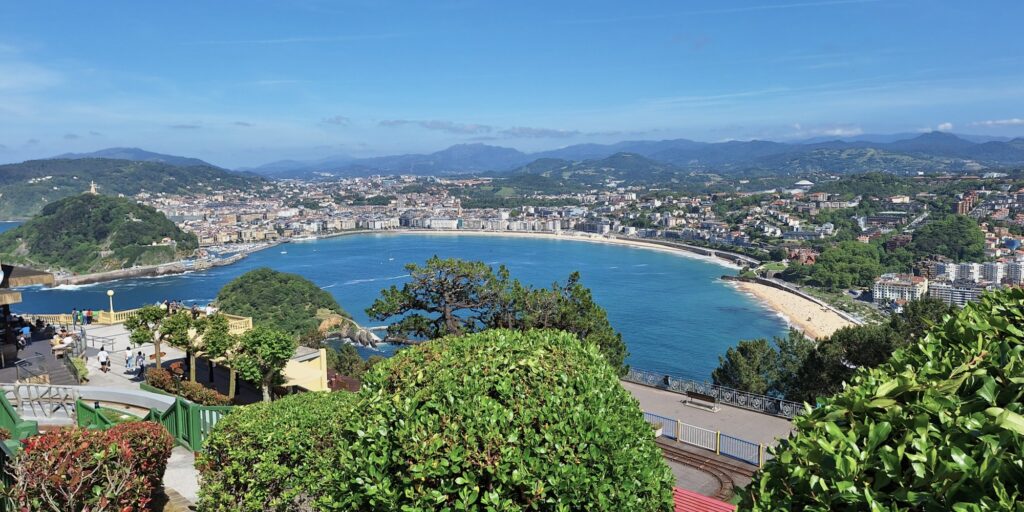 San Sebastian / Donostia: pohled z Monte Igueldo