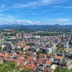 San Sebastian / Donostia: pohled na město z Monte Urgull