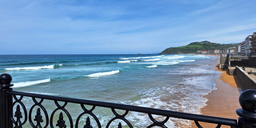 Zarautz: pláž
